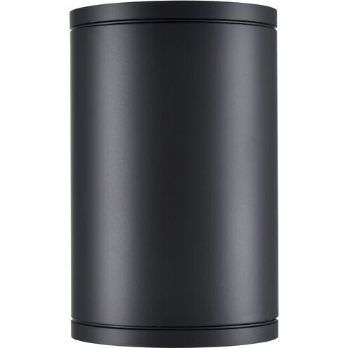 Vegas LED 7 inch Powder Coated Black Outdoor Wall Sconce